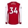 Herren Fußballbekleidung Arsenal Granit Xhaka #34 Heimtrikot 2022-23 Langarm